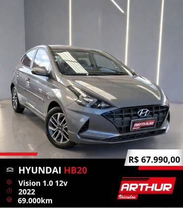 HYUNDAI HB20 1.0 12V FLEX VISION MANUAL